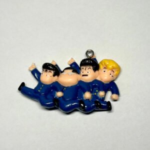 Slam Dunk Figure Keychain Mascot Key Holder Strap Vintage Rare 1995
