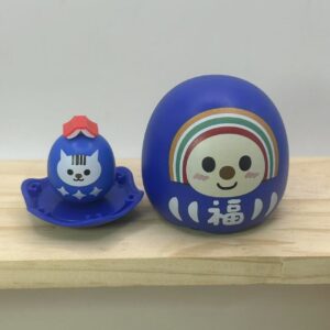 7-ELEVEN OPEN小将 好运不倒翁全套摆件｜OPEN-CHAN Lucky Daruma Figures Confirmed Full Set – Taiwan Exclusive