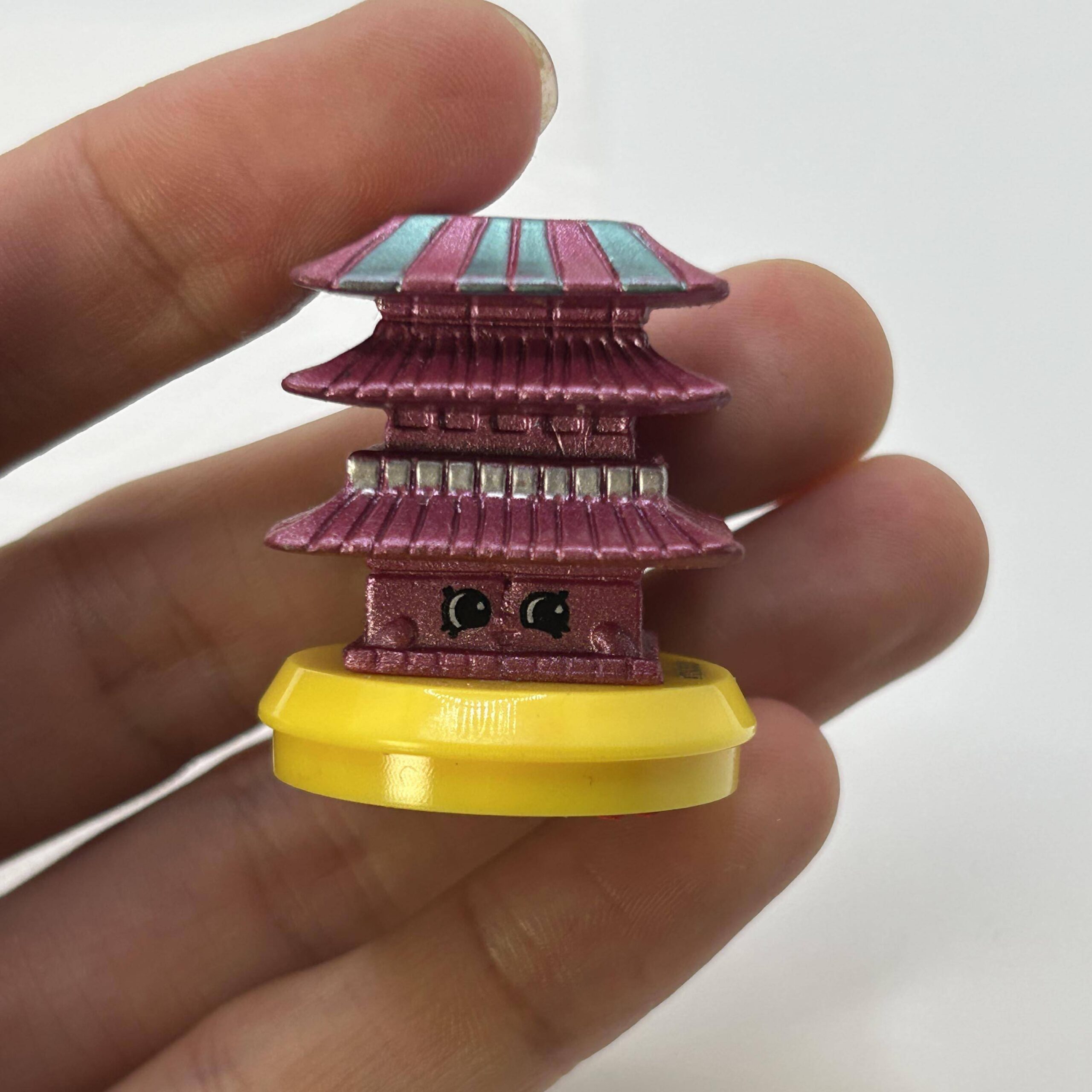 1.99-5-Shopkins Season 8 World Vacation Stamp Figure-1 Shopkins Season 8 World Vacation Next Stop Asia Exclusive Pagoda Self-Inking Stamp Figure