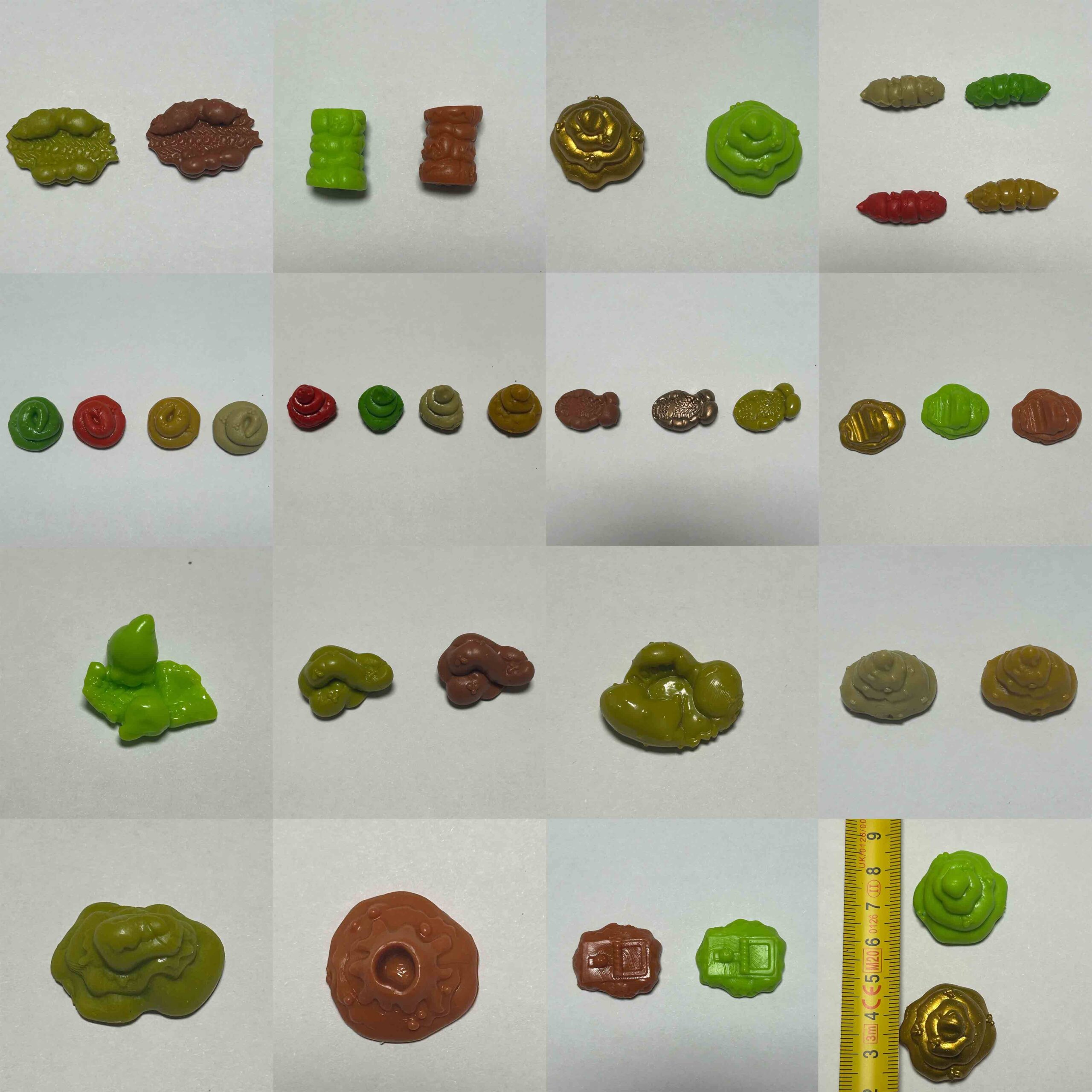 Authentic Trash Pack Splats Accessories - Individual Replacement Pieces - Moose Toys Authentic Trash Pack Splats Accessories - Individual Replacement Pieces - Moose Toys