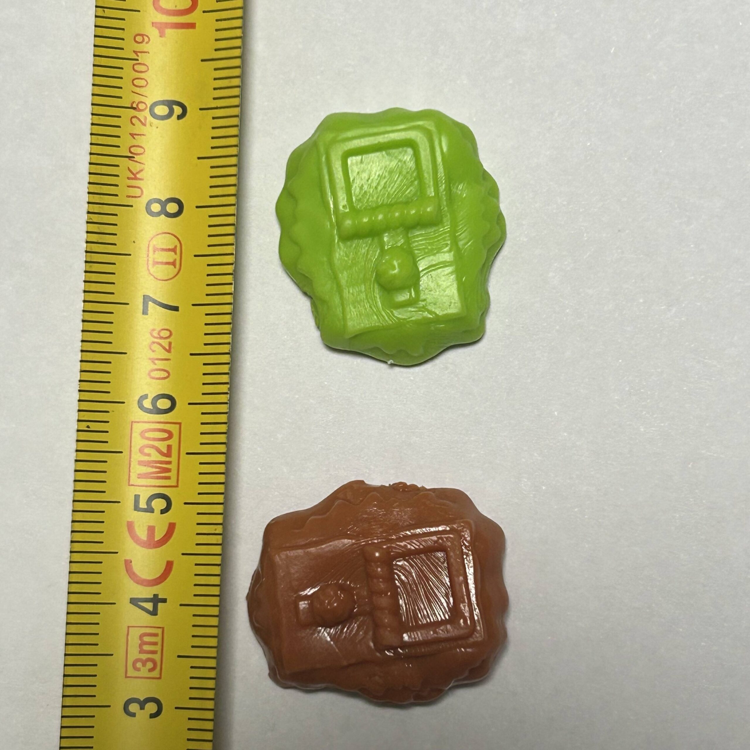 Mouse Trap - Green-3 Authentic Trash Pack Splats Accessories - Individual Replacement Pieces - Moose Toys