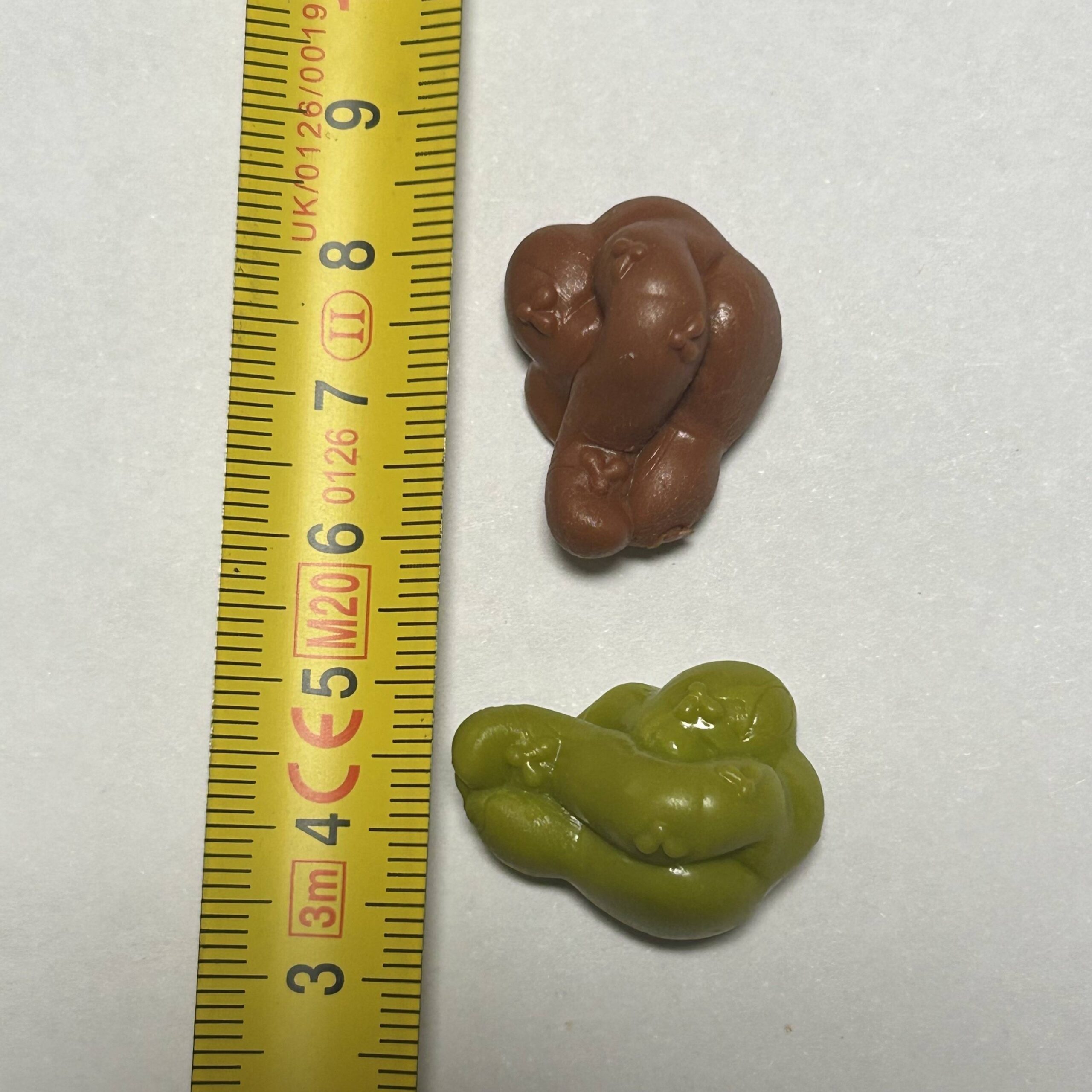 Sausage Pile Splat - Brown-3 Authentic Trash Pack Splats Accessories - Individual Replacement Pieces - Moose Toys