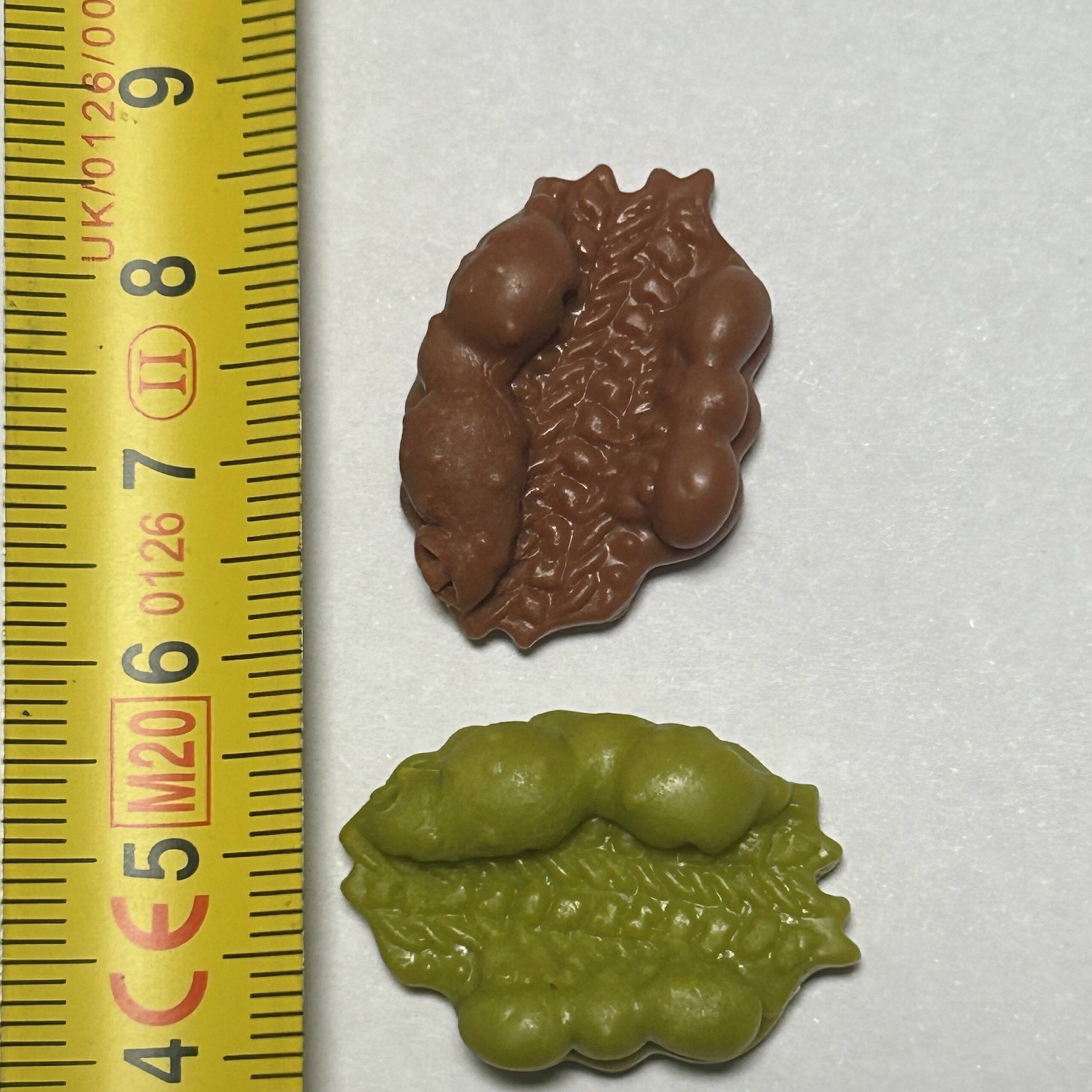 Squashed Cabbage - Brown-2 Authentic Trash Pack Splats Accessories - Individual Replacement Pieces - Moose Toys