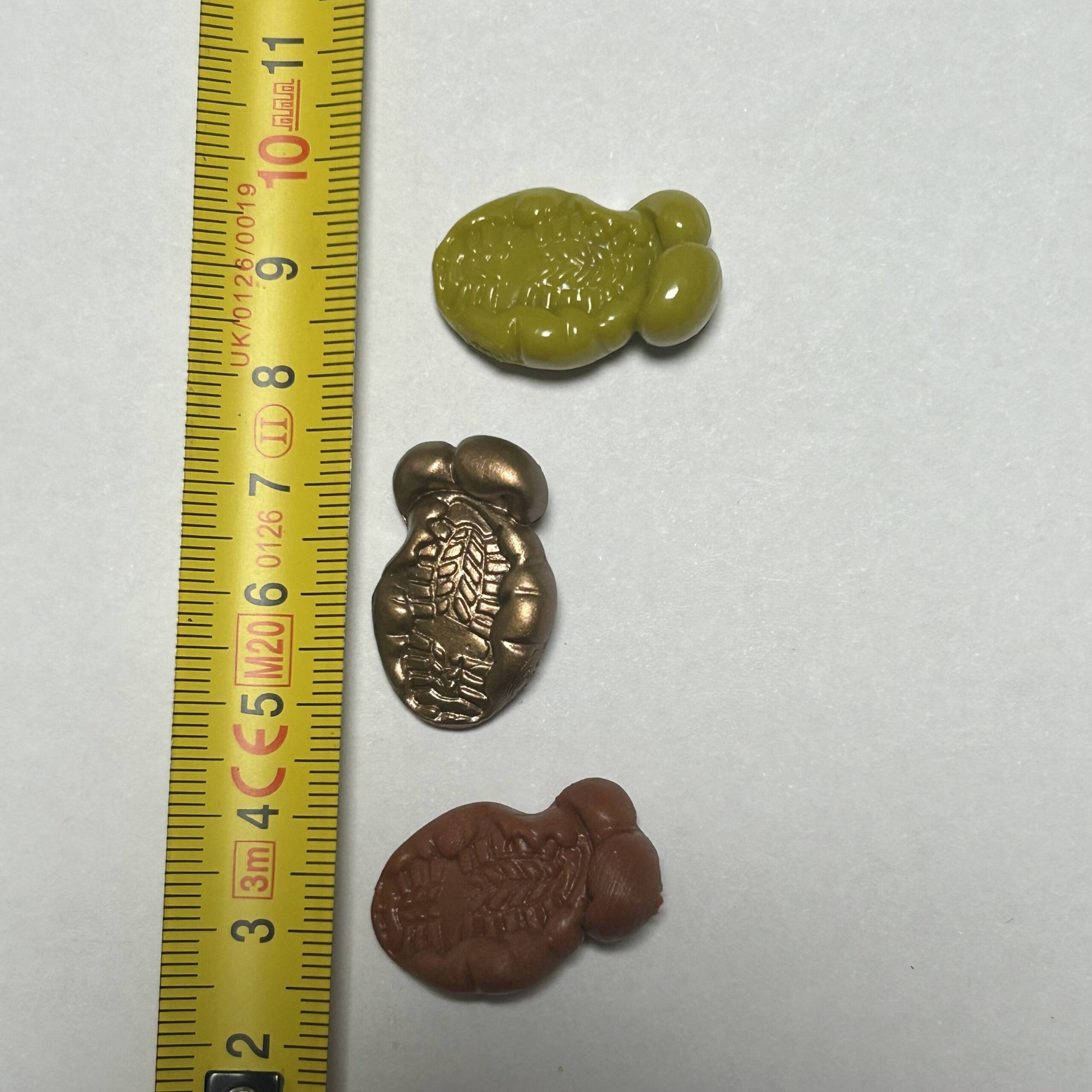 Squashed Fish - Olive Green3 Authentic Trash Pack Splats Accessories - Individual Replacement Pieces - Moose Toys