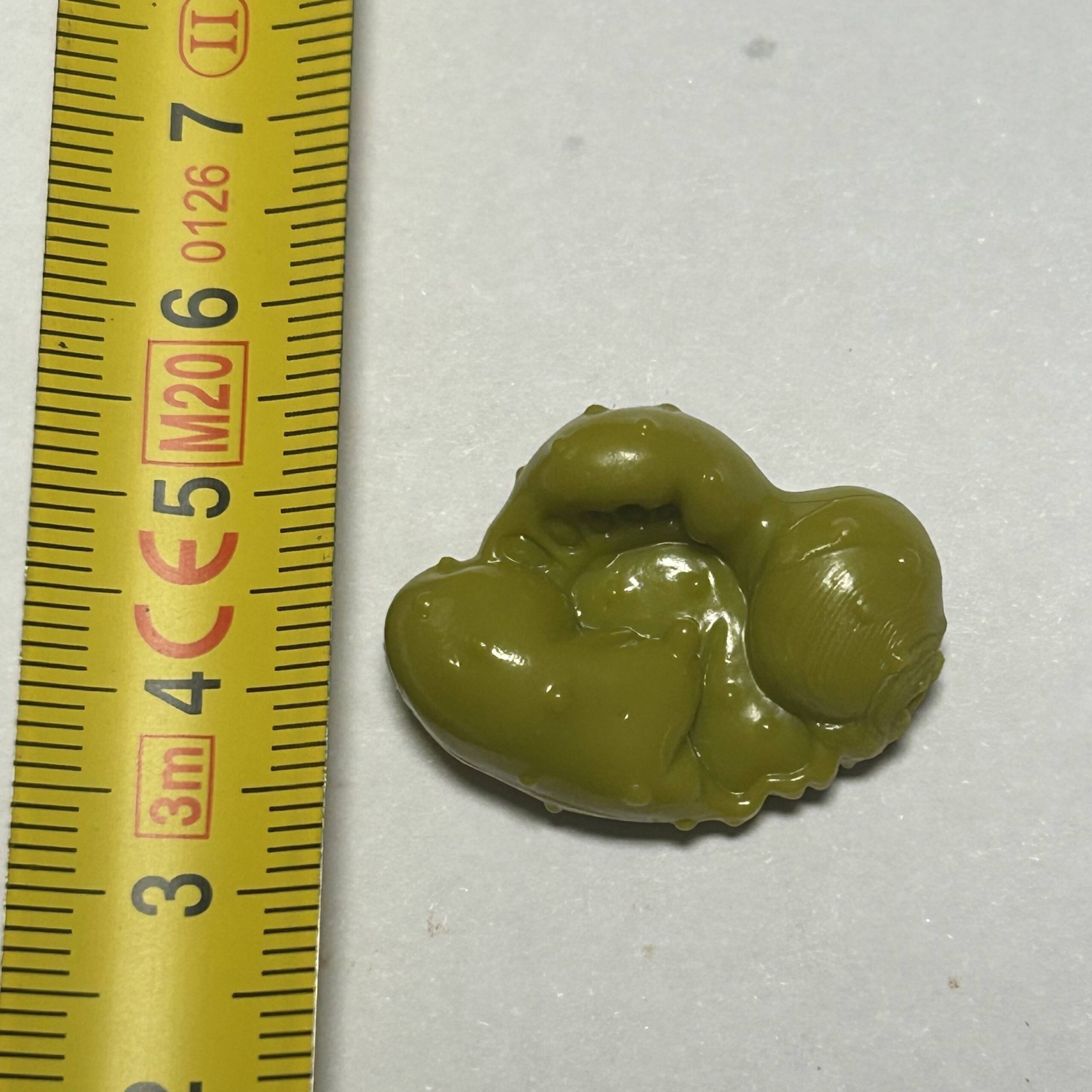 Squashed Snail - Olive Green-2 Authentic Trash Pack Splats Accessories - Individual Replacement Pieces - Moose Toys